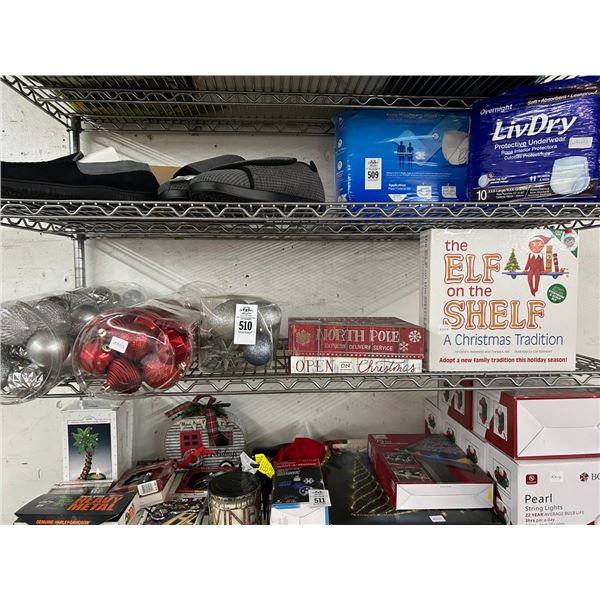 Christmas Décor, Elf On Shelf