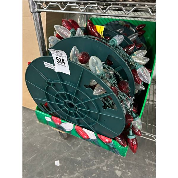 Box of Large Holiday String Lights