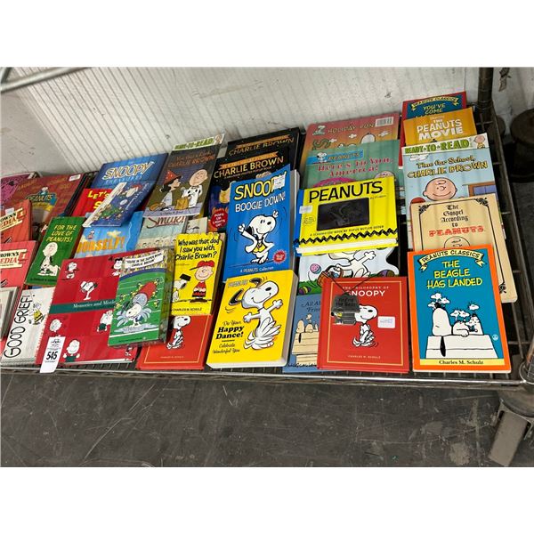 Large Peanuts Book Collection