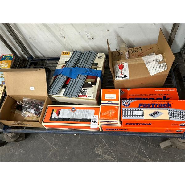 Lionel Train Car, Tracks