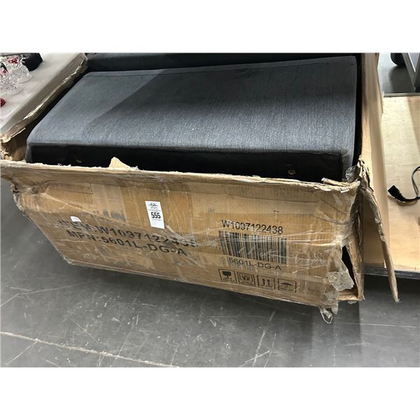 Dark Grey Cloth New Furniture - Needs Assembly