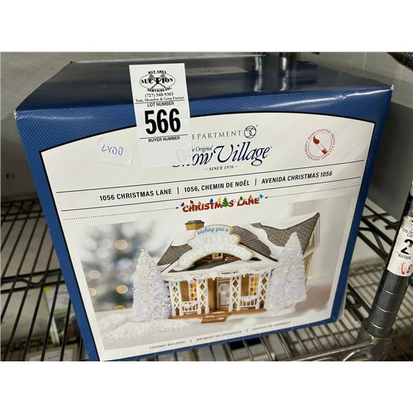 Dept. 56 Village Christmas Lane Building