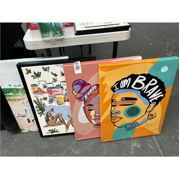 Beach/Inspirational Wall Art - 4