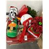 Image 2 : Snowman Ornaments, Mailbox, Holiday Décor