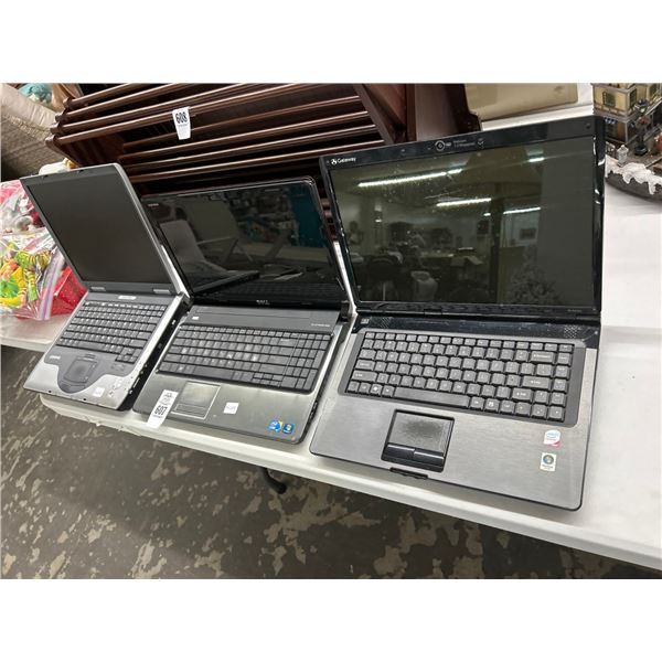 3-Laptop Computer - No Adapter/Hard Drive - 3 X $