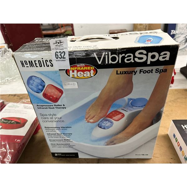Homemedics Vibra Foot Spa