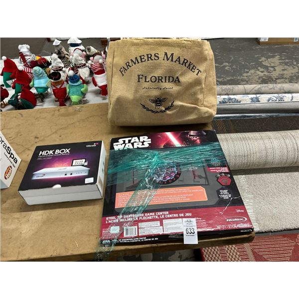 Star Wars Dartboard, HDK Internet Karoeke Machine, Picture Frames, Wall Inspirations