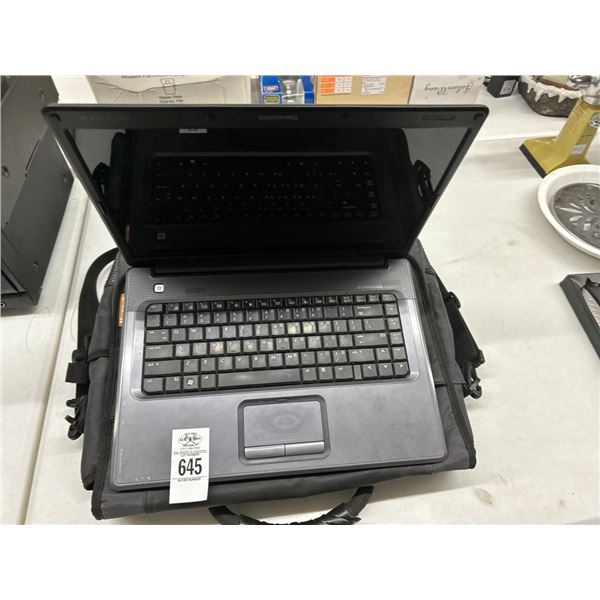 Compac Laptop Computer w/Carry Bag - No Adapter/Hard Drive