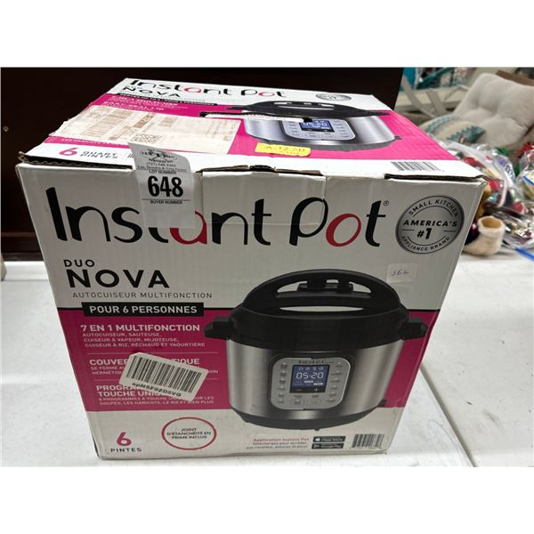 Instand Pot Cooker