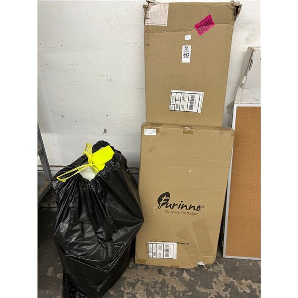 Furniture in Box - Needs Assembly - w/Holiday Gift Boxes