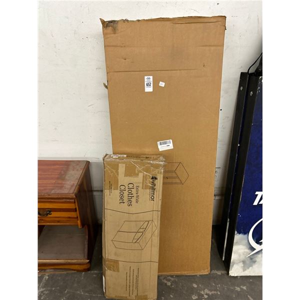 Clothes Cabinet in Boxes - Needs Assembly
