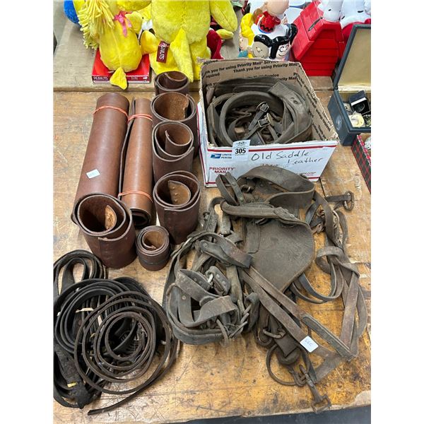 Old Saddle Leather, Supplies