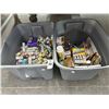Image 1 : Tubs 2 w/Asst. Craft Paints