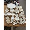 Image 1 : Asst. Milk Glass, Dishes, Bowls, Candlesticks, Goblets, More