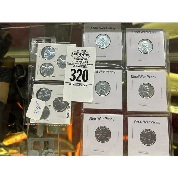 Steel War Pennies - 12
