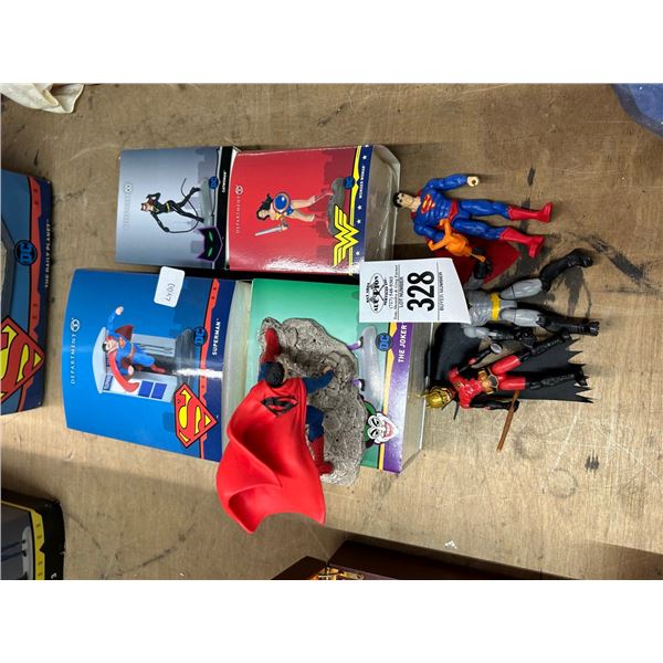 7-Dept. 56 Hero Figurines - 7 X $