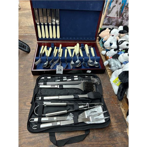 Utensil Set w/Case, BBQ Utensils