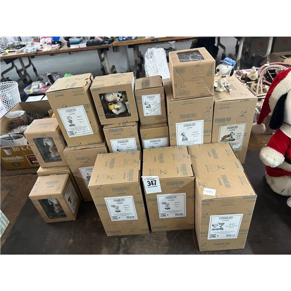 17-Jim Shore Peanut Figurines - 17 X $