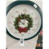 Image 1 : Holiday Wreath Clock