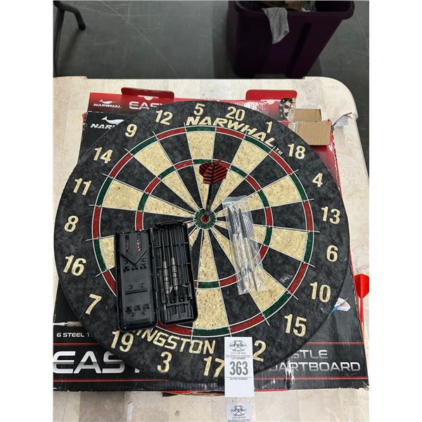Narwhal Dartboard Set