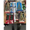 Image 1 : 9-Christmas Tree Mniature/Snow House Booth  - 9 X $