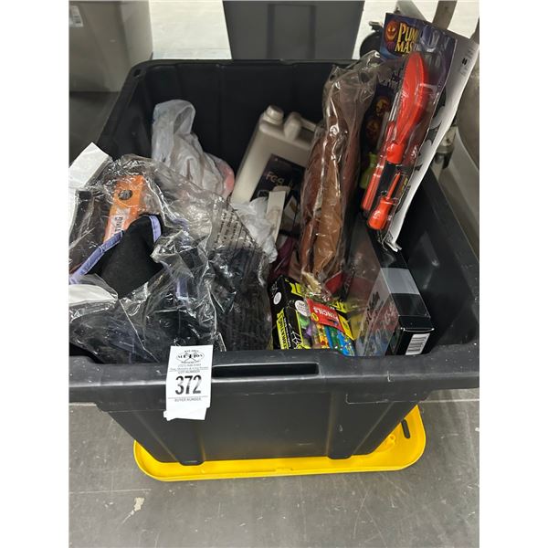 Pumpkin Carving Kit, Halloween Costumes/Décor, Fog Juice w/Lidded Bin