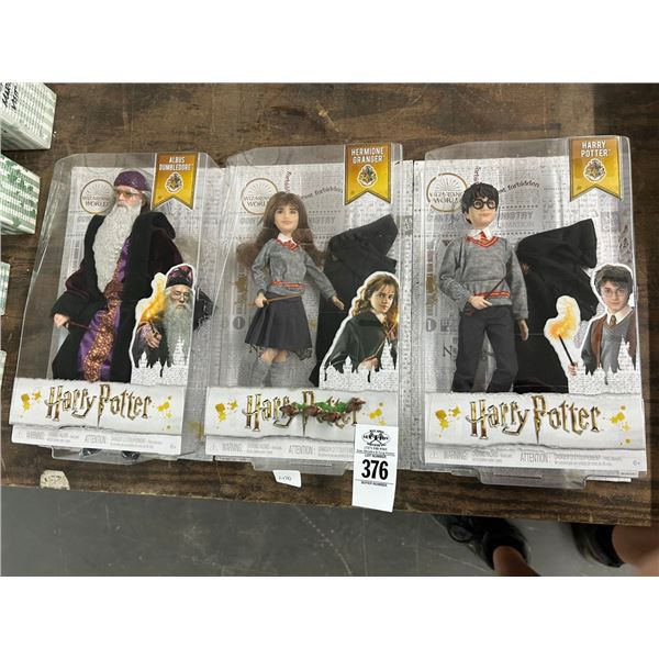 3-Harry Potter/Hermione/Dumbledor - 3 X $