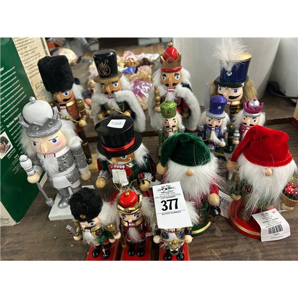 14-Nutcracker/Gnome Holiday Décor - 14 X $
