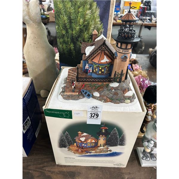 Dept. 56 Lynton Lighted Lighthouse