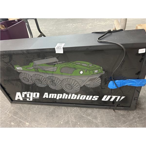 Argo Infibish UTV Lighted Sign - No Shipping