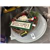 Image 1 : Welcome Santa Wreath w/Case