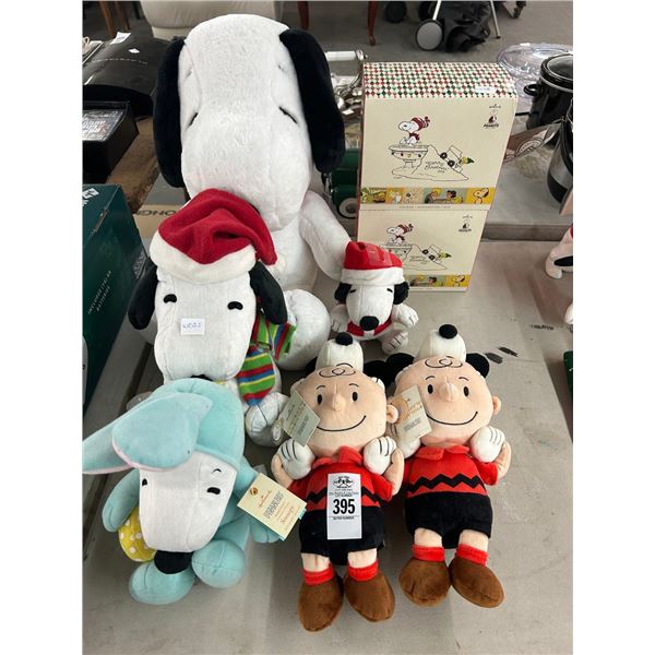 Peanuts Figurines, Plush Toys