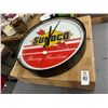 Image 1 : Sunoco Racing Gasoline Neon Trim Large Wall Clock