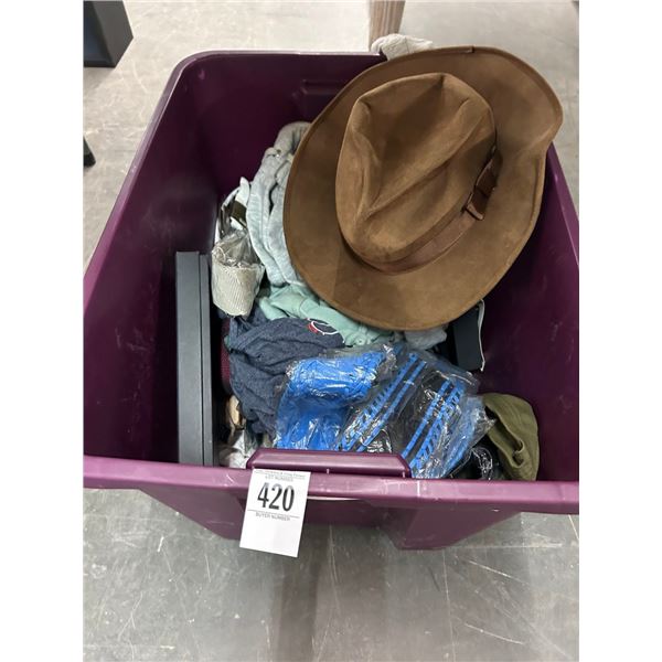 Asst. Clothing, Hats