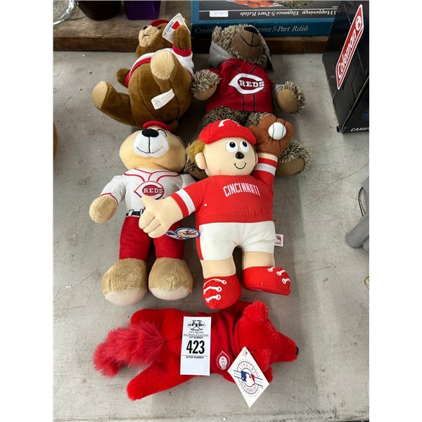 Chicago Reds Collector Plush Toys - 5