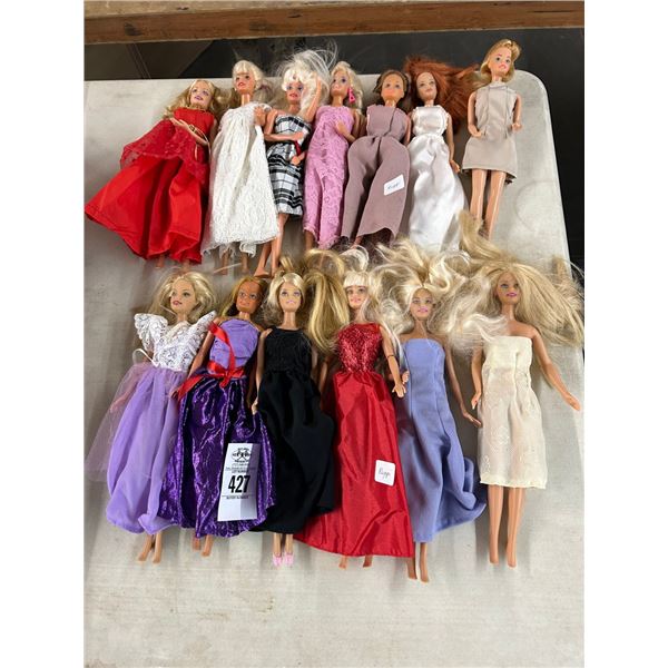 13-Collector Barbie Dolls - 13 X $