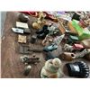 Image 3 : Cast Toy Wagons w/Coca Cola, Shoe Miniatures, Wooden Clogs, Old Toys