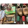 Image 5 : Cast Toy Wagons w/Coca Cola, Shoe Miniatures, Wooden Clogs, Old Toys