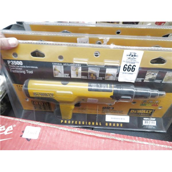 3-Dewalt P3500 New Fastener Tool - 3 X $