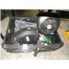 Image 1 : Tote Vonator Fans, Ext. Cord, Dewalt Hardware Case, Chargers, Supplies
