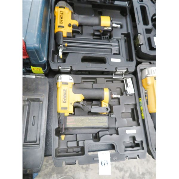 2-Dewalt Air Brad Nailer - 2 X $