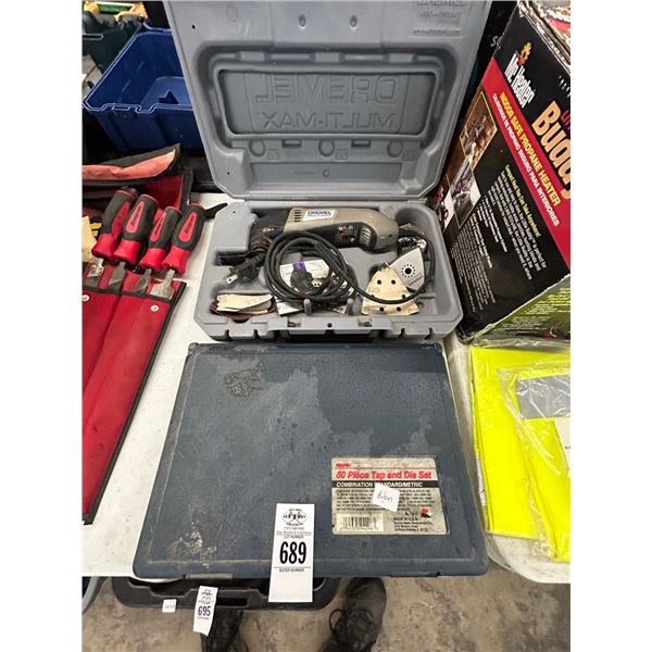 Tap & Die Set, Electric Drummel Tool