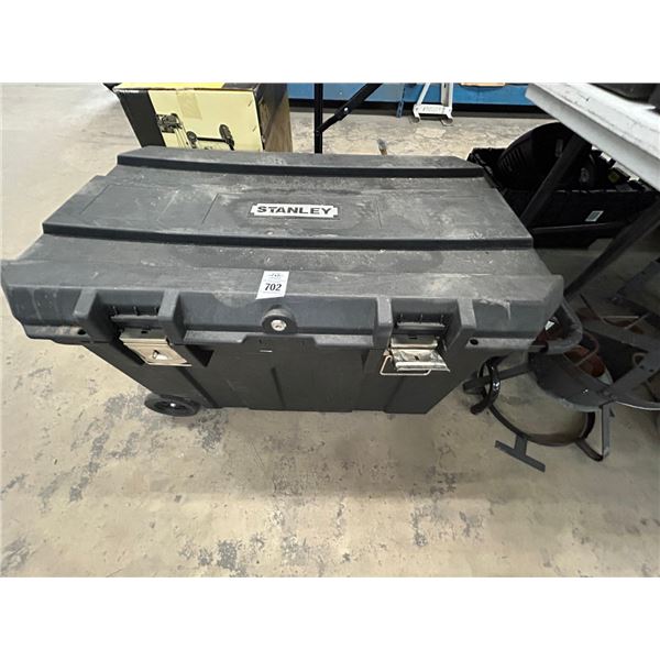 Stanley Rolling Tool Tote w/Some Tools