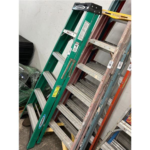 Werner Red FG  6'  Stepladder