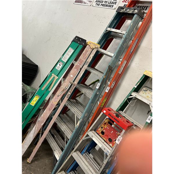 Werner Blue FG  8' Stepladder