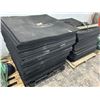 Image 1 : 115-Rubber  1/2"  4X4  Floor Pads - 115 X $