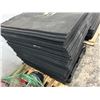 Image 2 : 115-Rubber  1/2"  4X4  Floor Pads - 115 X $