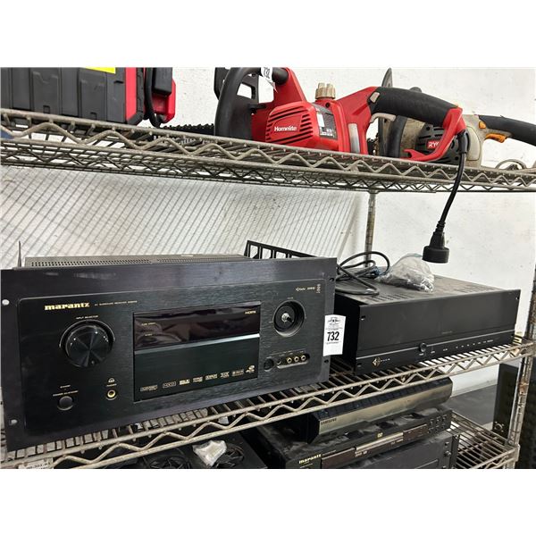 Marantz AV Surround Receiver SR8002 w/Sonance Surround 1230 Amp, Other Audio