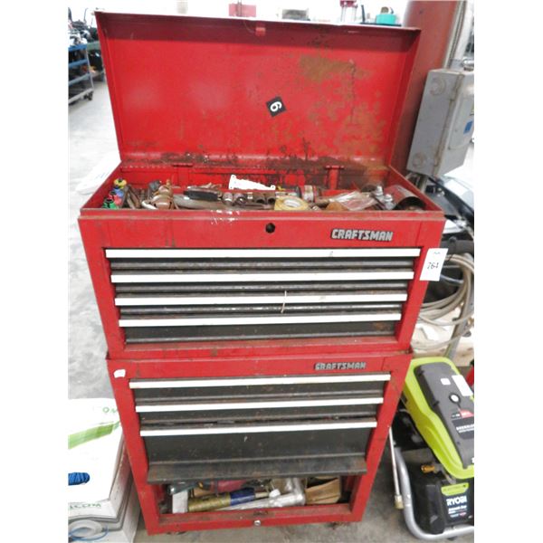 Craftsman Stack Rolling Toolbox w/Asst. Tools