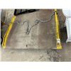 Image 1 : Diamond Plate Heavy Duty Dock Plate w/Safety Chains